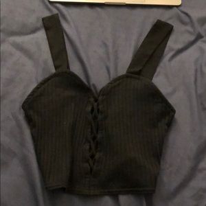 black tank top. URBAN OUTFITTERS